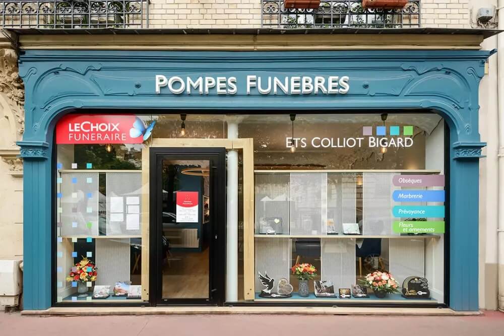 Pompes Funèbres Marbrerie Colliot - Agence Bigard - Levallois-Perret