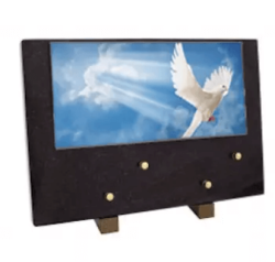 Plaque grand modele colombe