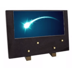 Plaque grand modele etoile filante