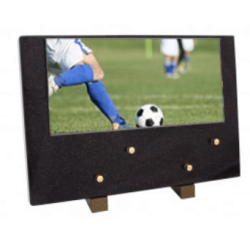 Plaque grand modele footballeur