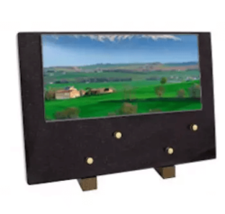 Plaque grand modele prairie montagne