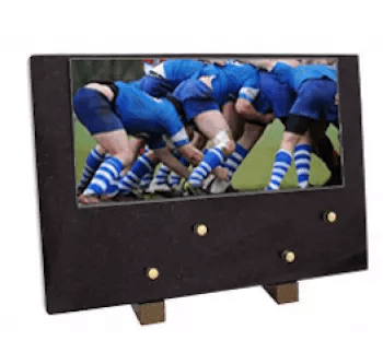 Plaque grand modele rugby