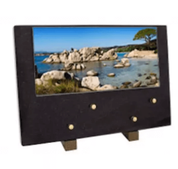 Plaque grand modele plage corse