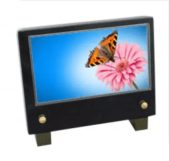 Plaque petit modele papillon fleur