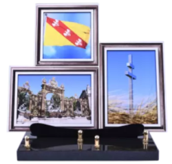 plaque region trois photos lorraine