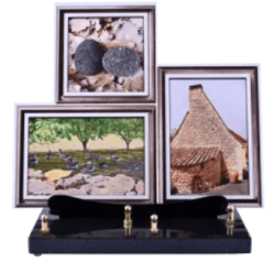 plaque region trois photos perigord