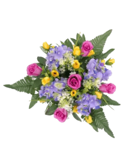 Pot artificiel hortensia