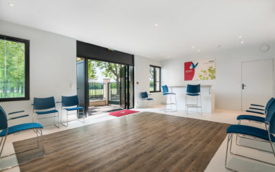 Notre salle de convivialité au Blanc-Mesnil lors d’un décès
